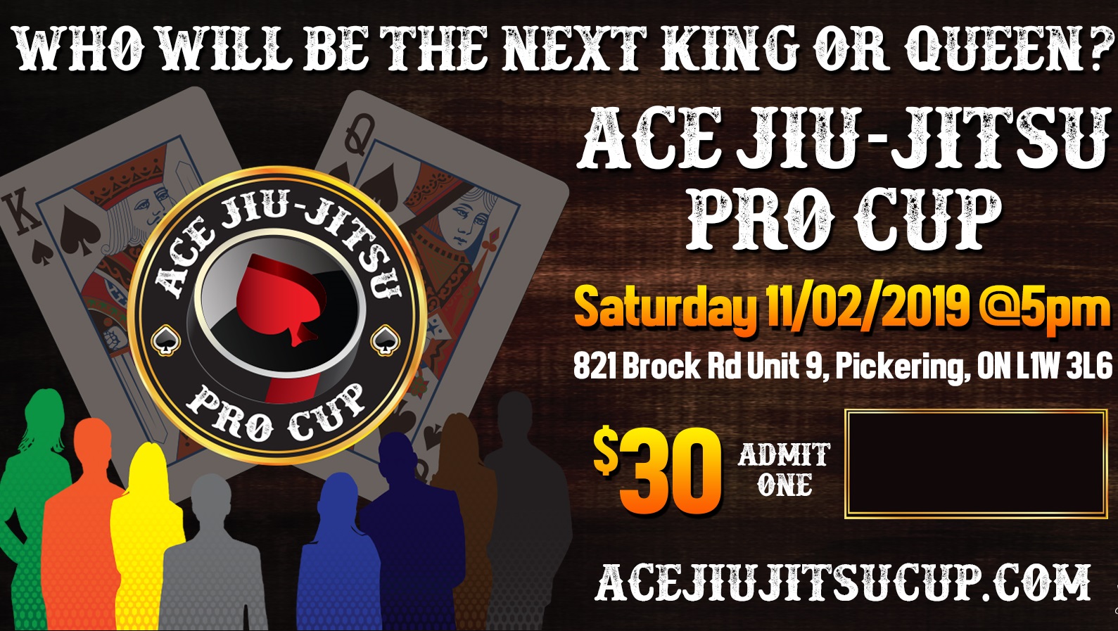 Ace Jiu Jitsu Pro Cup Do you have what it takes to be THE Queen or